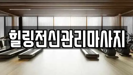 힐링전신관리마사지