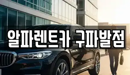 경기 고양시 덕양구 지축동 렌트카 전문 알파렌트카 구파발점