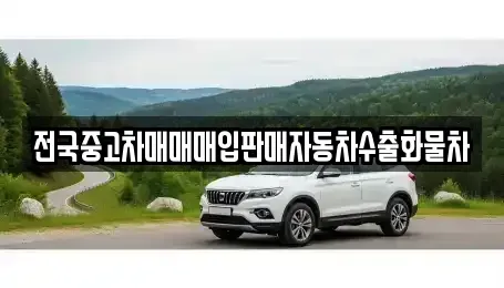 경기 양평군 강하면 중고차 전문 전국중고차매매매입판매자동차수출화물차