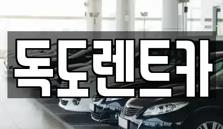경기 오산시 서동 렌트카 전문 독도렌트카