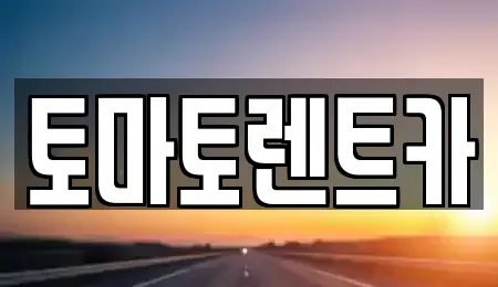 경기도 가평군 청평면 렌트카 전문 토마토렌트카