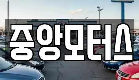 경상남도 창원시 마산합포구 장군동5가 중고차매매 전문 중앙모터스