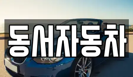 경상북도 영천시 화산면 중고차 전문 동서자동차