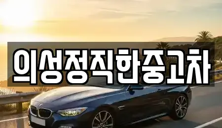 경상북도 의성군 단북면 중고차 전문 의성정직한중고차