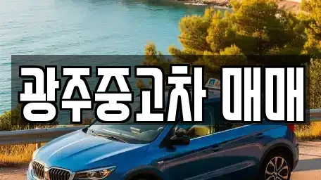 광주 서구 중고차 전문 광주중고차 매매