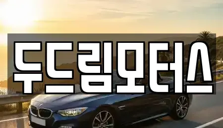 광주 서구 중고차 전문 두드림모터스