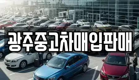 광주 서구 중고차매입 전문 광주중고차매입판매