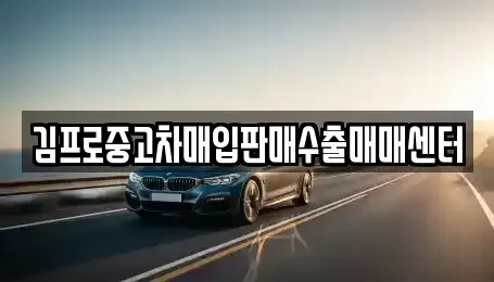 광주 서구 중고차매입 전문 김프로중고차매입판매수출매매센터