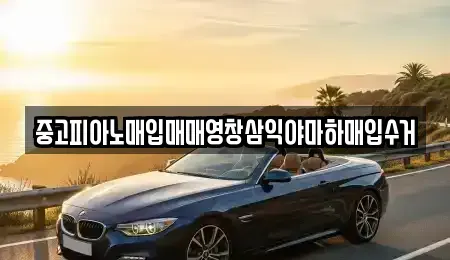 부산광역시 사상구 학장동 중고차매입 전문 중고피아노매입매매영창삼익야마하매입수거