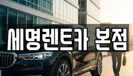 부산광역시 중구 중앙동7가 렌트카 전문 세명렌트카 본점