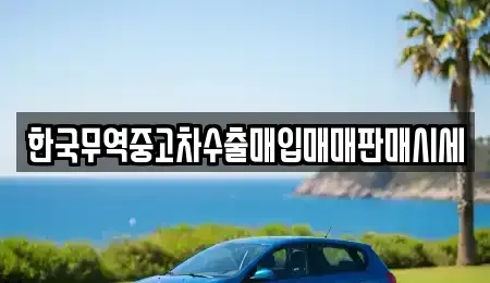 전북 익산시 모현동1가 중고차매매 전문 한국무역중고차수출매입매매판매시세