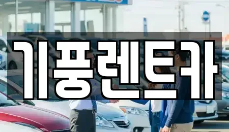 충청남도 서산시 석림동 렌트카 전문 기풍렌트카